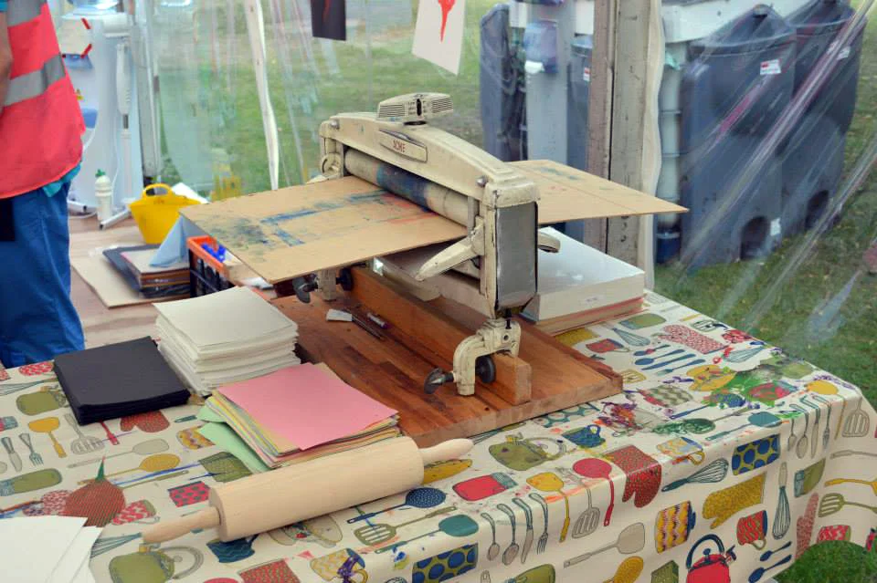 Mangle Printmaking - project photograph 2