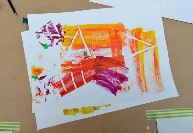 Plastic Printmaking - project photograph 9
