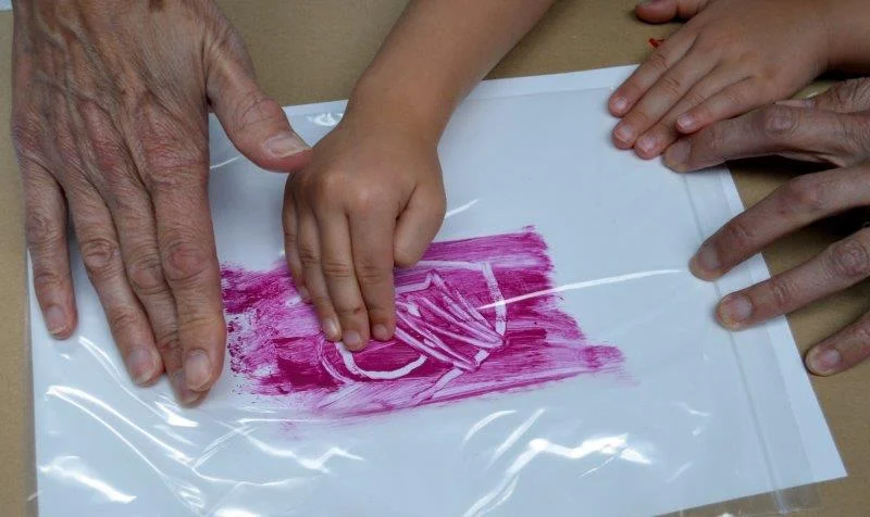 Plastic Printmaking - project photograph 12