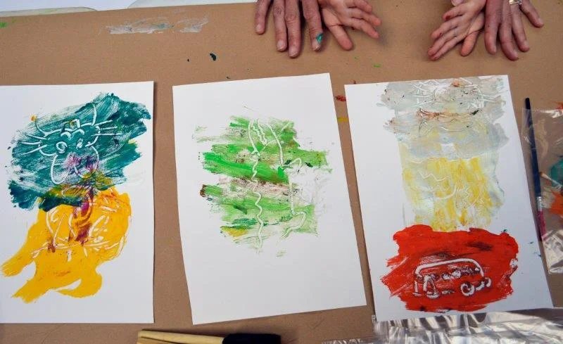 Plastic Printmaking - project photograph 17
