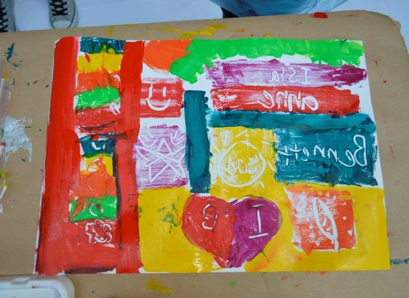 Plastic Printmaking - project photograph 28