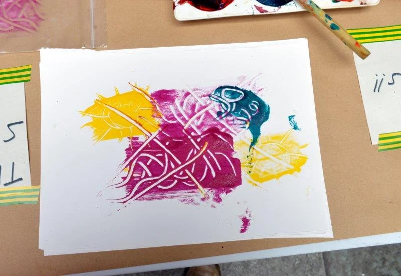 Plastic Printmaking - project photograph 40
