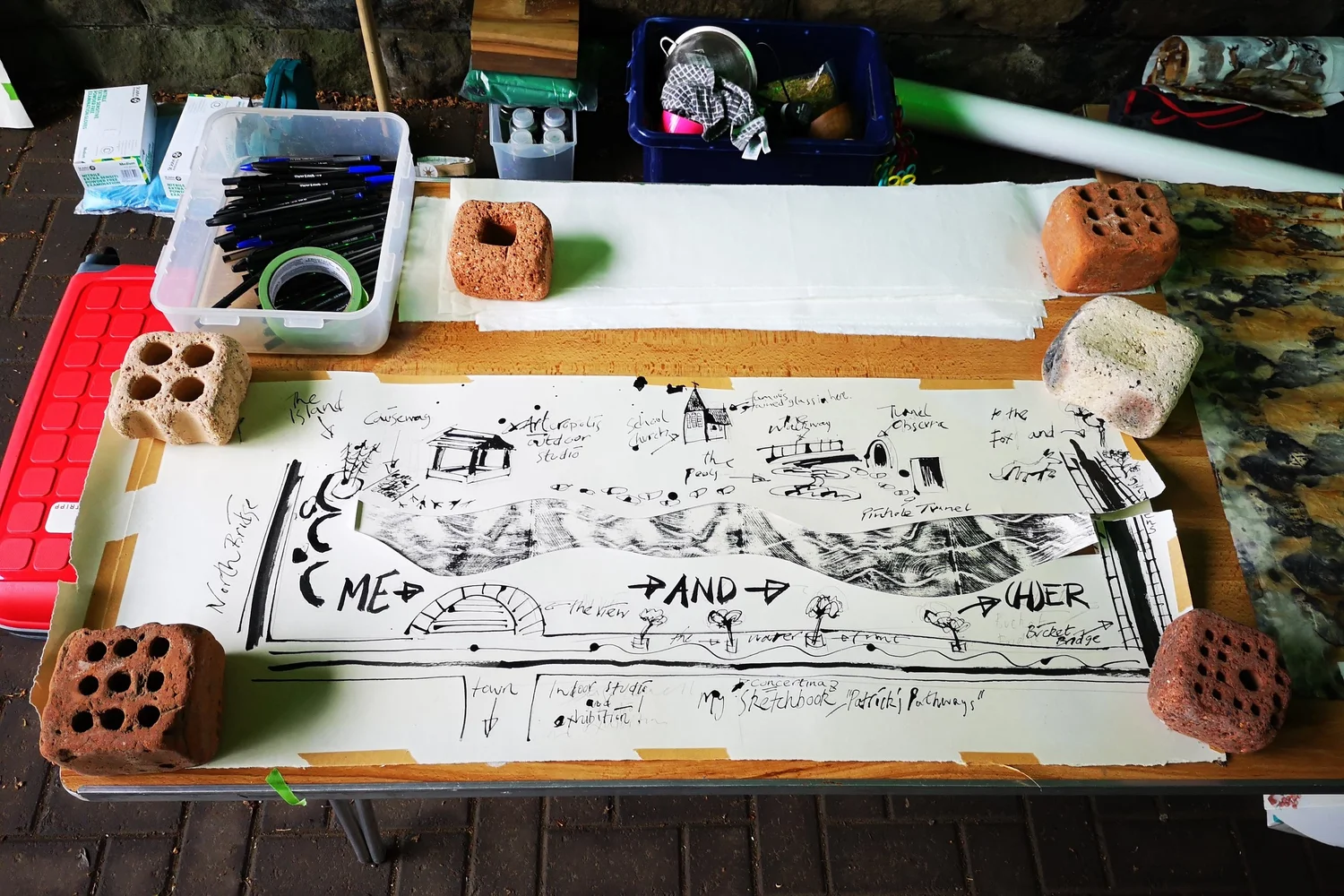 Eco-printing: Riverscapes - project photograph 1