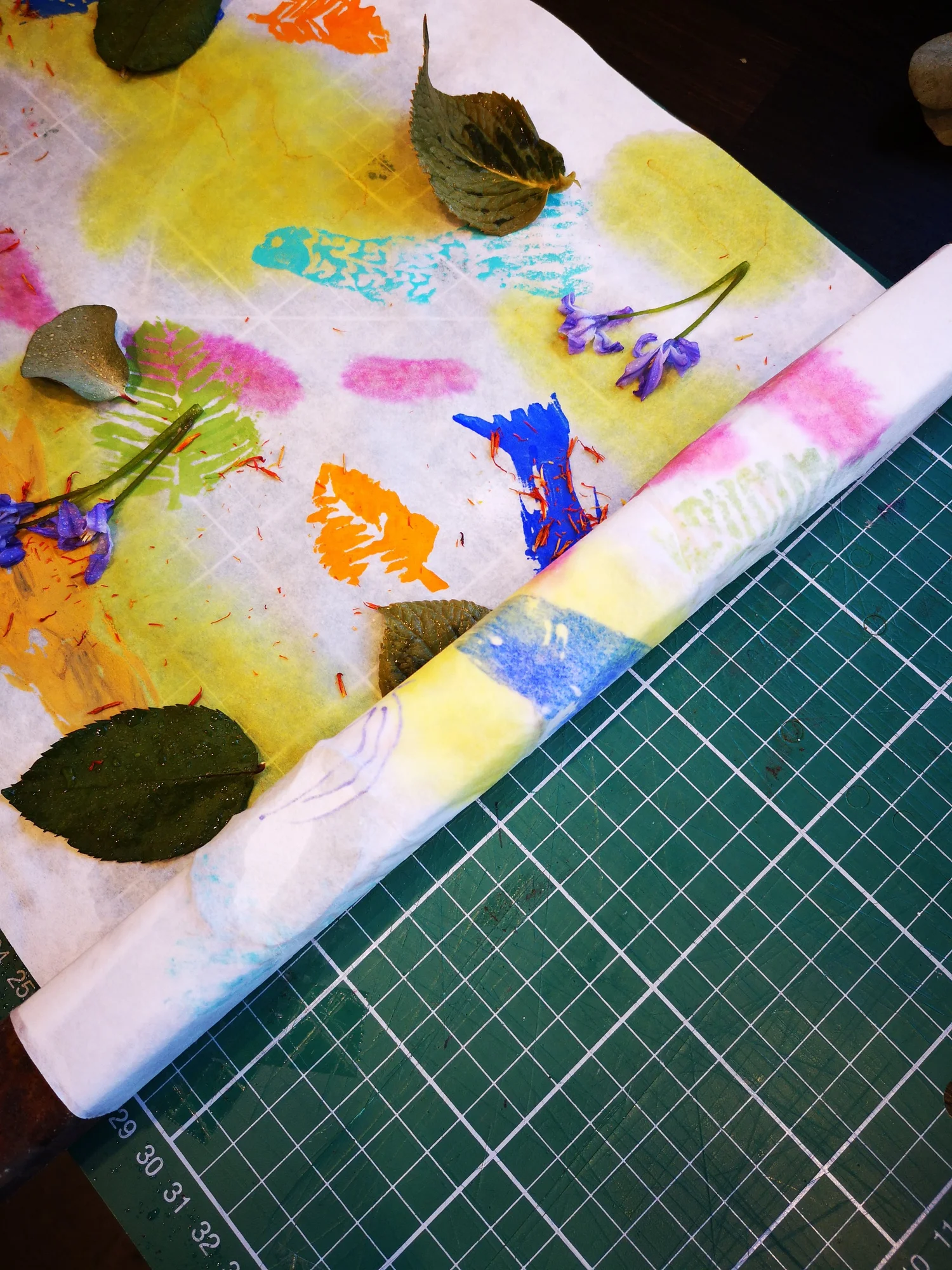 Eco-printing: Riverscapes - project photograph 12