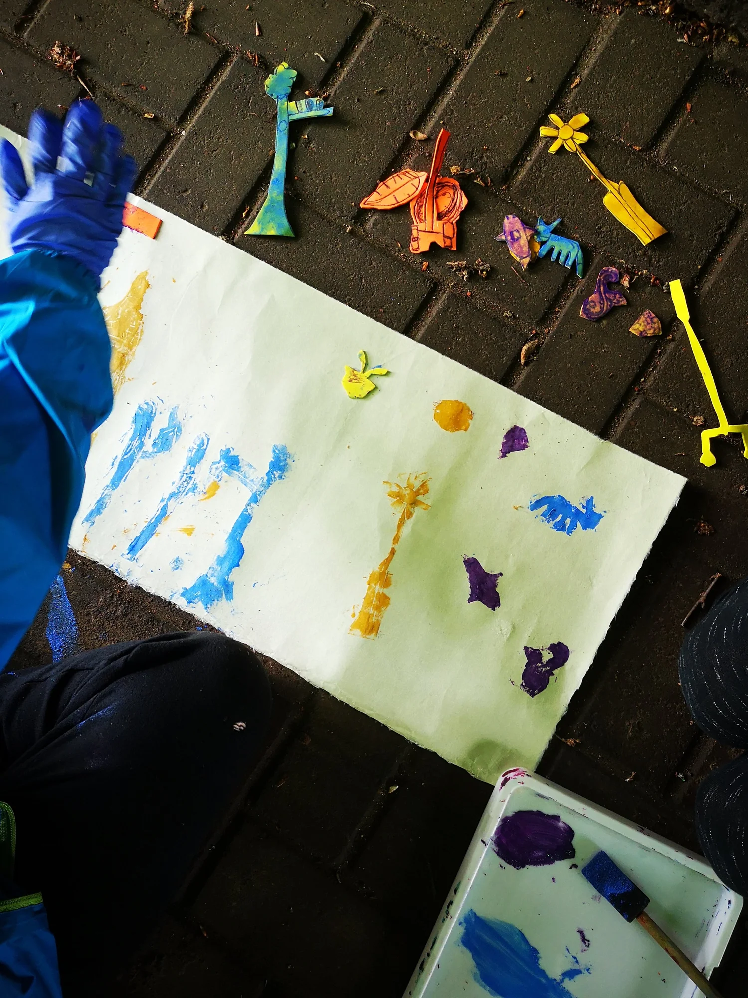 Eco-printing: Riverscapes - project photograph 26