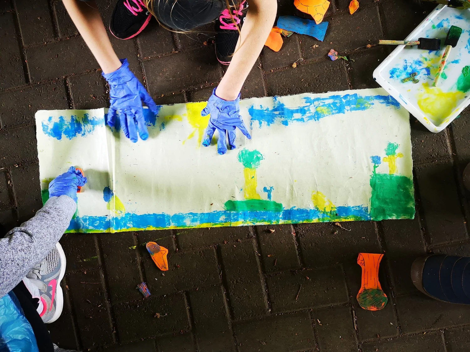 Eco-printing: Riverscapes - project photograph 31