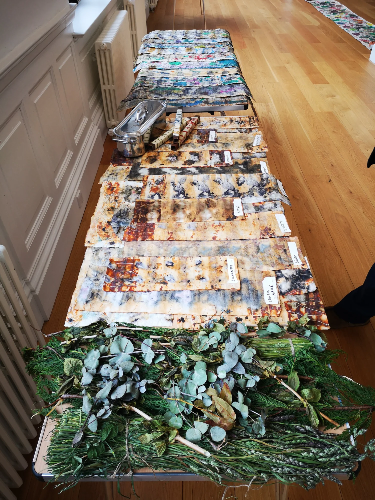 Eco-printing: Riverscapes - project photograph 41