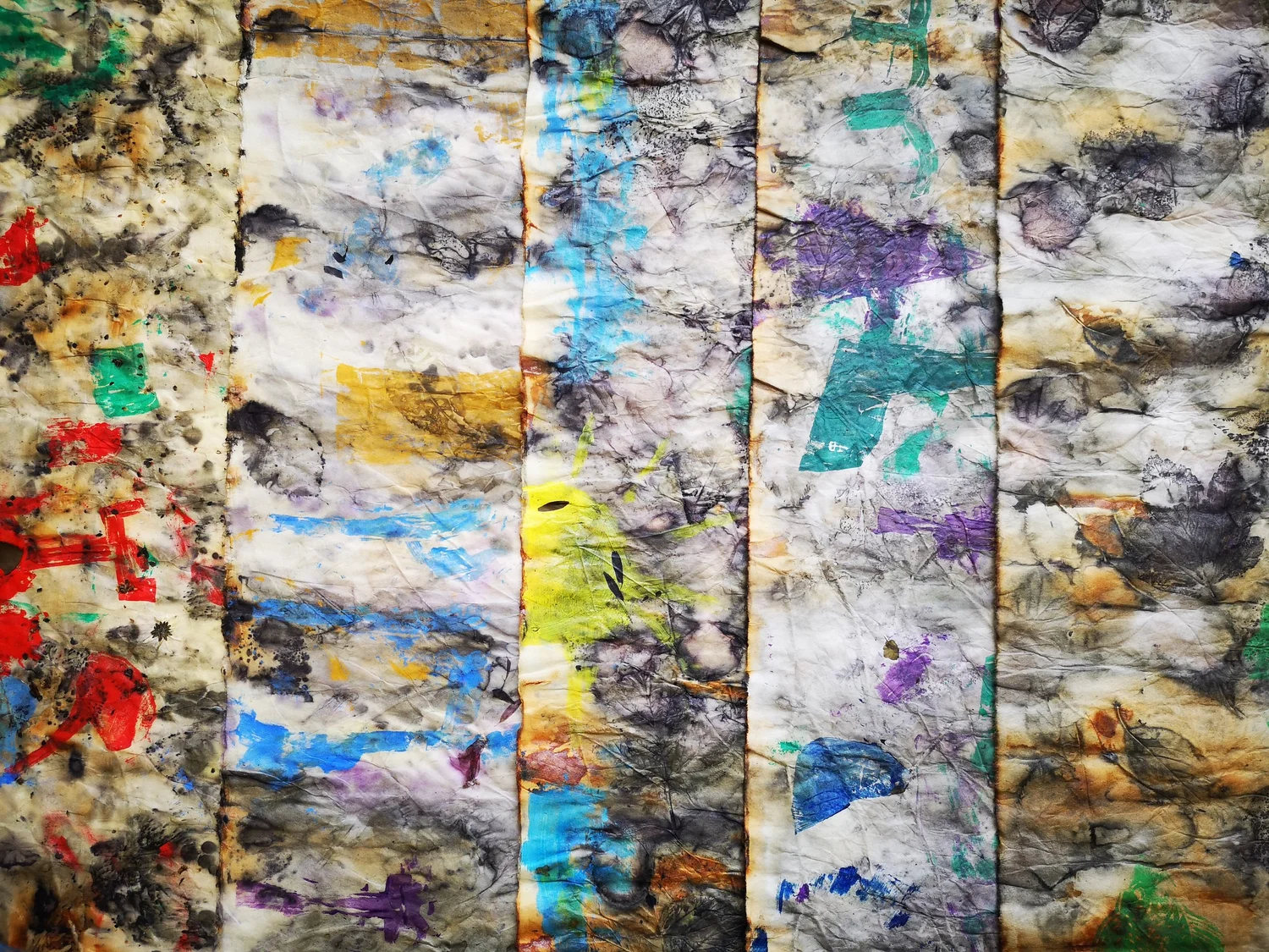 Eco-printing: Riverscapes - project photograph 64